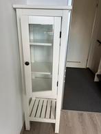 IKEA Hemnes high cabinet with glass doors, Huis en Inrichting, Kasten | Vitrinekasten, Ophalen, Met plank(en), Minder dan 50 cm