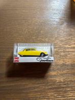 Busch Citroën DS 19 - Geel - Nieuwstaat, Hobby en Vrije tijd, Modelauto's | 1:87, Ophalen of Verzenden, Zo goed als nieuw, Auto