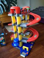 grote parkeergarage met auto'tjes - speelgoedgarage, Kinderen en Baby's, Speelgoed | Speelgoedvoertuigen, Ophalen, Gebruikt