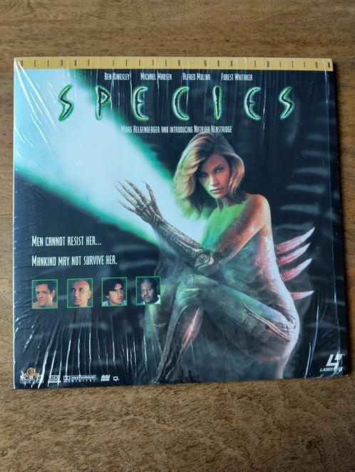 Species * LaserDisc * Cd Video * Laser Disc * AC-3 THX WS *, Cd's en Dvd's, Dvd's | Horror, Zo goed als nieuw, Monsters, Vanaf 12 jaar