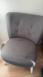 Landelijk brocant fauteuil met knopen, Huis en Inrichting, Fauteuils, Ophalen, Zo goed als nieuw, 75 tot 100 cm, 50 tot 75 cm