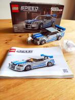 LEGO 76917 - Speed Champions - 2 Fast 2 Furious Nissan, Ophalen of Verzenden, Zo goed als nieuw, Complete set, Lego