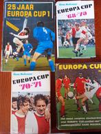 4 boeken Europacup, Verzenden, Gebruikt, Overige binnenlandse clubs, Boek of Tijdschrift