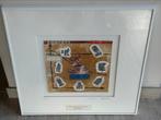 Moderne kunst Koffie Art schilderij Mister F Markus, Ophalen of Verzenden