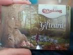efteling giftcard twv 90,-, Tickets en Kaartjes, Eén persoon, Cadeaubon, Pretpark