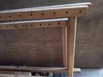 2 STUKS STELLING STANDAARDS, Doe-het-zelf en Verbouw, Hout en Planken, Ophalen, Zo goed als nieuw, Balk, Minder dan 200 cm