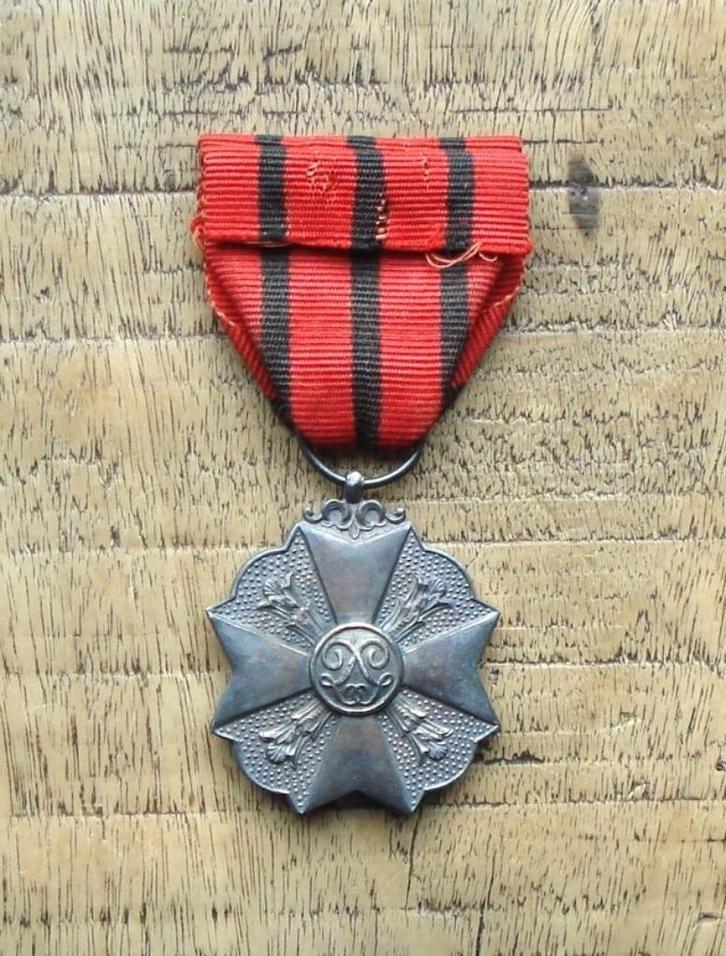 België lange dienst medaille z.j. (1867-1914), Verzamelen, Militaria | Algemeen, Lintje, Medaille of Wings, Overige gebieden, Ophalen of Verzenden