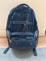 Satch Rugzak Blauw/Oranje, Sieraden, Tassen en Uiterlijk, Overige merken, Gebruikt, 25 tot 40 cm, Ophalen of Verzenden