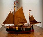 prachtige antieke noordwijkse bomschuit modelboot, Hobby en Vrije tijd, Modelbouw | Boten en Schepen, Ophalen, Gebruikt