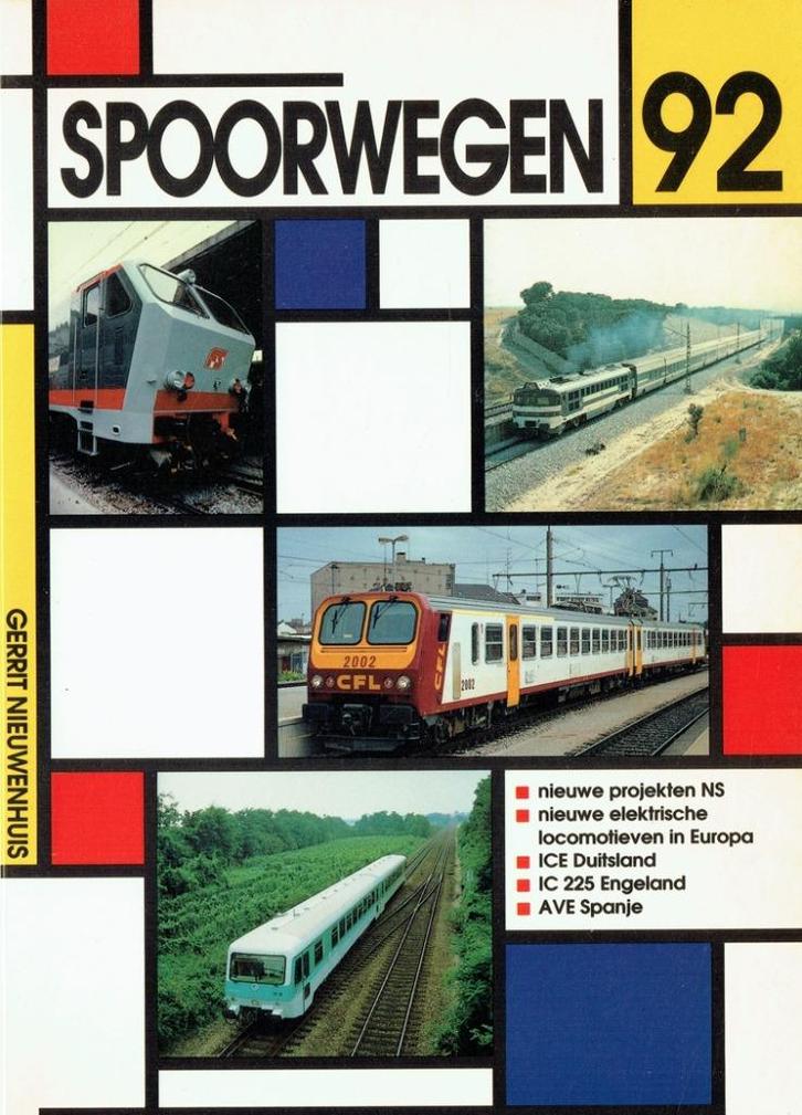 Spoorwegen 92 - Gerrit Nieuwenhuis, Boeken, Vervoer en Transport, Gelezen, Trein, Verzenden