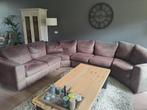 Hoekbank, Huis en Inrichting, Banken | Complete zithoeken, Ophalen, Gebruikt, Leer
