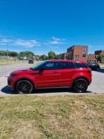 Range Rover Evoque 2.0 SI4 4WD rood, Automaat, Lichtsensor, Zwart, Leder
