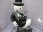 Grote Donald Duck met lampje,v.a 150,00e, Ophalen of Verzenden, Donald Duck, Gebruikt, Beeldje of Figuurtje