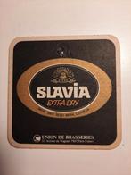 Slavia extra dry bierviltje Frankrijk, Verzamelen, Biermerken, Viltje(s), Overige merken, Ophalen of Verzenden, Zo goed als nieuw