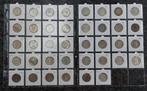 Partij van 38 zilveren guldens 1922 / 1943 Wilhelmina, Postzegels en Munten, Munten | Nederland, Ophalen of Verzenden, Koningin Wilhelmina