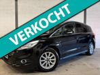 Ford S-Max 1.5 Titanium 7p. Navi|Cruise|Carplay|Trekhaak|Dea, Voorwielaandrijving, Zwart, 4 cilinders, 7 stoelen