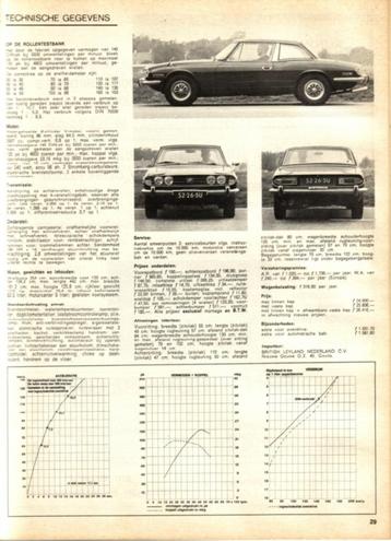 Autovisie test Triumph Stag Oktober 1971 beschikbaar voor biedingen