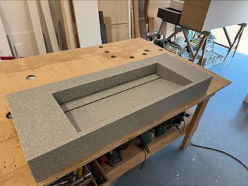 Corian wastafel 1.20 mtr terrazzo beschikbaar voor biedingen