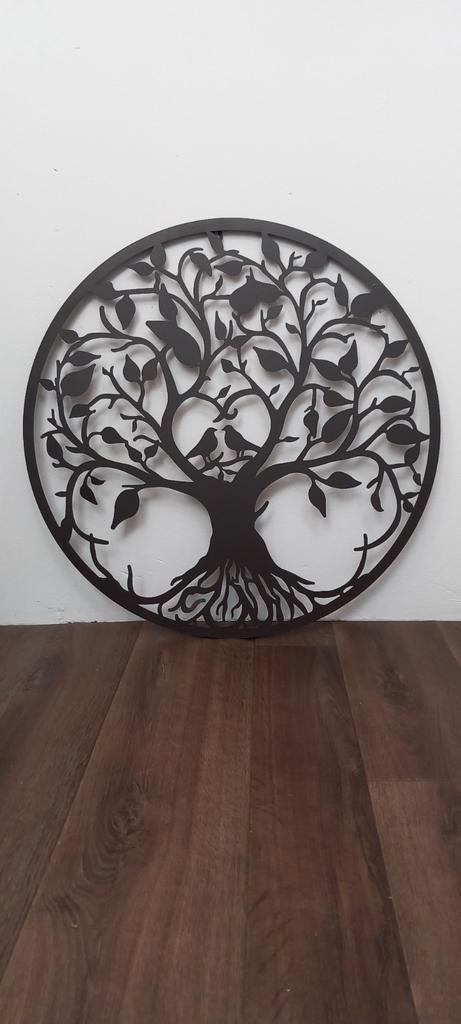 Grote 60cm Metalen Levensboom met Vogels🌹NIEUW🌹, Huis en Inrichting, Woonaccessoires | Wanddecoraties, Nieuw, Ophalen of Verzenden