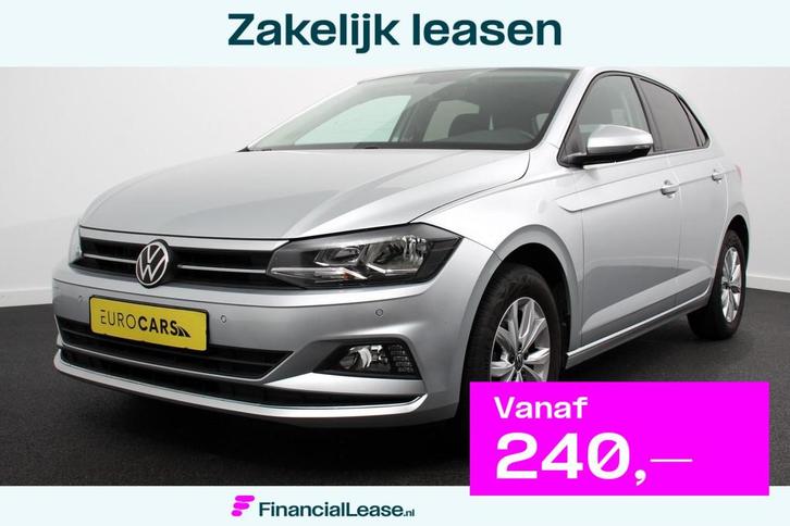 Volkswagen Polo 1.0 TSI 110pk Highline | Navigatie | Apple C, Auto's, Volkswagen, Bedrijf, Lease, Financial lease, Polo, ABS, Adaptive Cruise Control