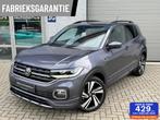 Volkswagen T-Cross 1.5 TSI R-line DSG/Virtual/CarPlay/LED/18, Auto's, Zwart, 4 cilinders, 150 pk, Bedrijf