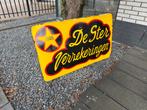De Ster Verzekeringen emaille reclamebord, Ophalen, Reclamebord, Gebruikt, .