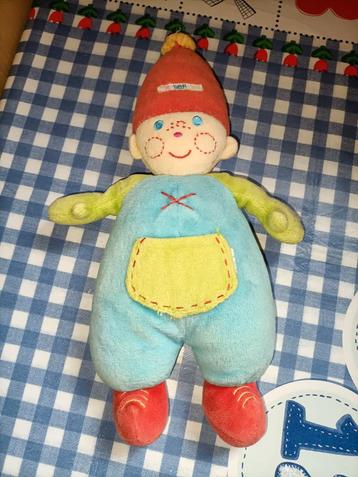 Lief jongen knuffel 27 cm met knisper  beschikbaar voor biedingen