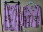 Vintage rose setje: Rok en bolero maat 38, merk More & More, Ophalen of Verzenden, Zo goed als nieuw, Maat 38/40 (M), Roze