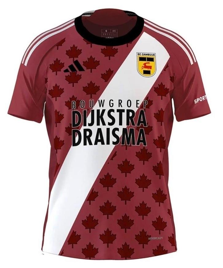 Cambuur bevrijdingsshirt 2024/2025, Sport en Fitness, Voetbal, Zo goed als nieuw, Shirt, Maat XL, Ophalen of Verzenden