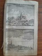 005-006/ Suiderwouw of Zuiderwoude - Broek  gravure uit 1732, Ophalen of Verzenden