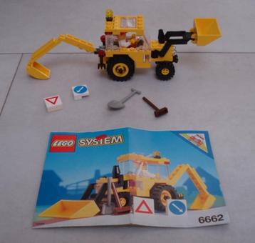 Nog nieuwe lego shovel met backhow nr. 6662 leuk cadeautje beschikbaar voor biedingen