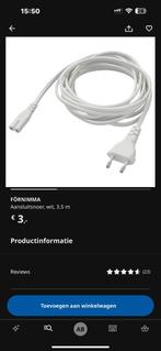 Driver van de ikea, Ophalen of Verzenden, Nieuw, Kabel of Snoer
