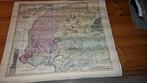 Landkaart friesland oude print, Ophalen, Zo goed als nieuw