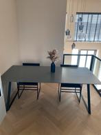 Eettafel Vienna (200x90x74) van Goossens, Huis en Inrichting, Tafels | Eettafels, Ophalen, Gebruikt, Modern chique, 200 cm of meer