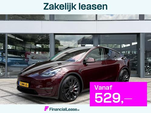 Tesla Model Y Performance AWD Dual | Trekhaak | Autopilot |, Auto's, Tesla, Bedrijf, Lease, Financial lease, Model Y, ABS, Adaptive Cruise Control