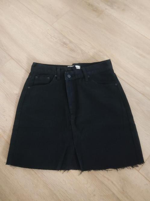 24Colours - Zwart spijkerrokje - mt 36, Kleding | Dames, Rokken, Zo goed als nieuw, Maat 36 (S), Zwart, Boven de knie, Verzenden