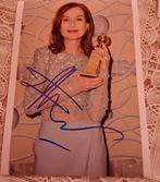 Isabelle Huppert handtekening gesigneerde foto 20x15cm, Ophalen of Verzenden, Zo goed als nieuw, Foto of Kaart