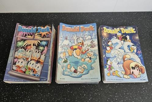 130 stuks Donald Duck, jaargang 2018, 2019, 2020 (2020 halve, Boeken, Stripboeken, Zo goed als nieuw, Ophalen of Verzenden