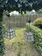 Mooie hanglampen, Huis en Inrichting, Lampen | Hanglampen, Ophalen, Gebruikt, Glas, Minder dan 50 cm