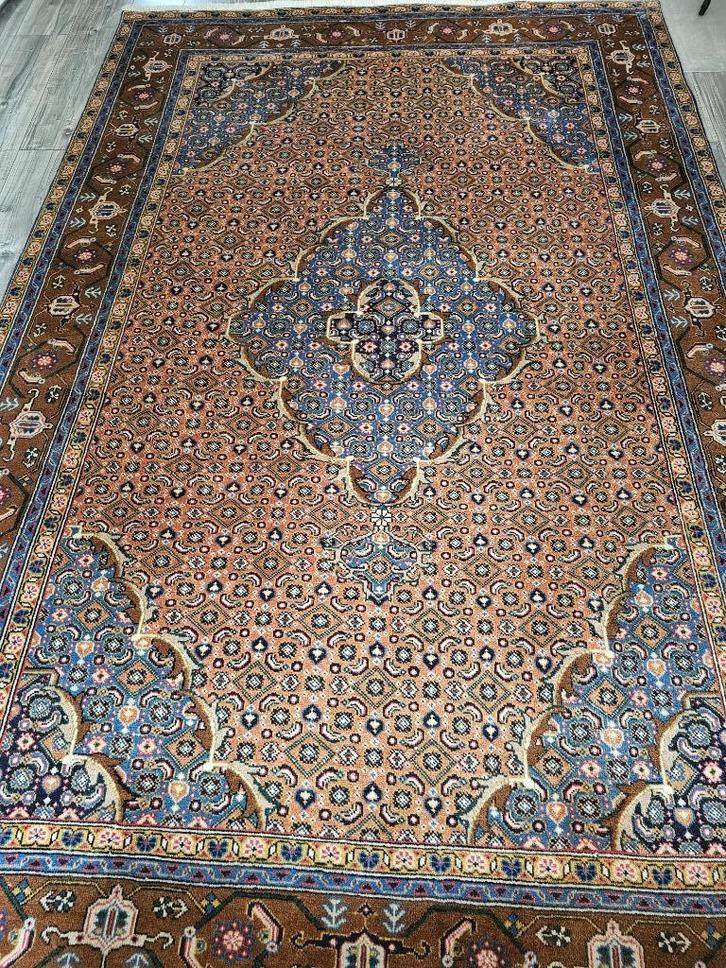 Fijn handgeknoopt perzisch tapijt XL 297 x 194 CM.., Huis en Inrichting, Stoffering | Tapijten en Kleden, Zo goed als nieuw, 150 tot 200 cm