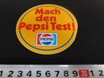 sticker frisdrank mach den pepsi test, Ophalen, Zo goed als nieuw