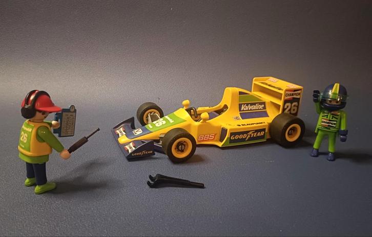Playmobil 3603 Formule 1 Racewagen, Kinderen en Baby's, Speelgoed | Playmobil, Zo goed als nieuw, Complete set, Ophalen of Verzenden