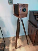 Houten balgcamera op statief, Antiek en Kunst, Antiek | Gereedschap en Instrumenten, Ophalen