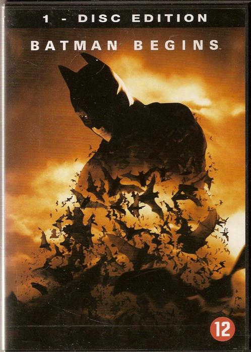 Batman begins met o.a. Christian Bale, Michael Caine, Cd's en Dvd's, Dvd's | Klassiekers, Nieuw in verpakking, Ophalen of Verzenden