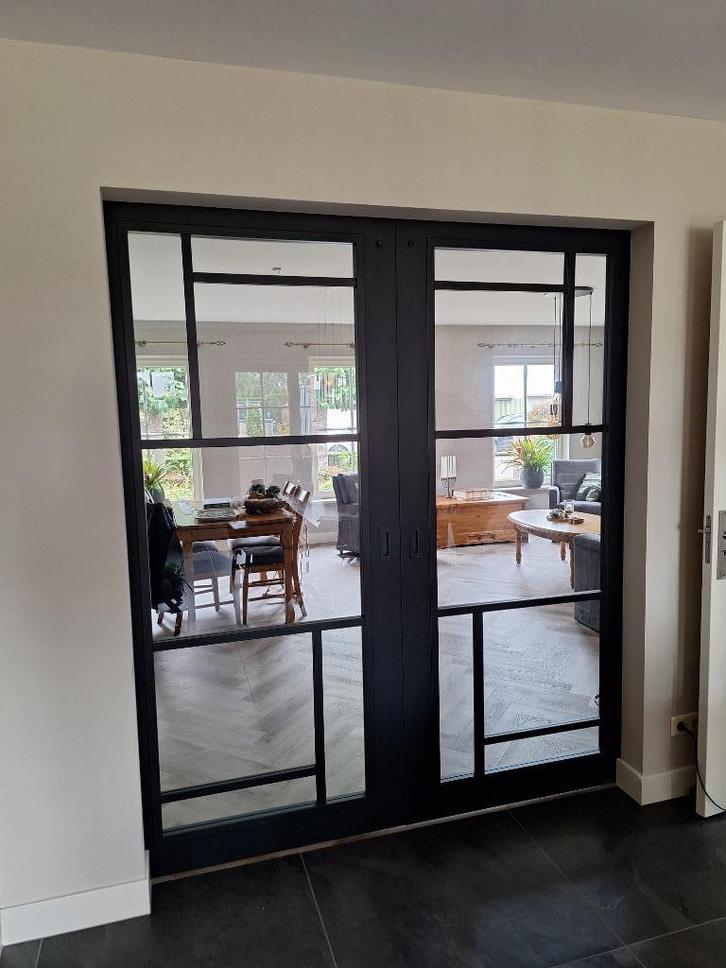 Svedex binnendeur met Rookglas, Doe-het-zelf en Verbouw, Deuren en Horren, Nieuw, Binnendeur, 200 tot 215 cm, 80 tot 100 cm, Glas