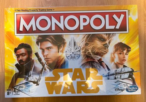 Star Wars Story Monopoly - Han Solo, NIEUW en gesealed., Verzamelen, Star Wars, Nieuw, Spel, Verzenden