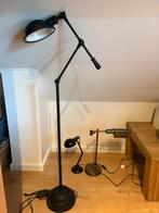 3 industriele lampen ( 1: Jielde model), Huis en Inrichting, Lampen | Vloerlampen, Ophalen, Zo goed als nieuw, Minder dan 100 cm