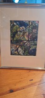 Chagall - Voorbereidingswerk Ramen voor Jeruzalem, Antiek en Kunst, Ophalen