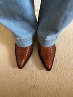 Tony Mora bruine slangenleren cowboy boots. Maat 41, Kleding | Dames, Hoge laarzen, Bruin, Ophalen of Verzenden, Zo goed als nieuw