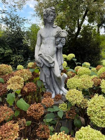 Bacchus Beeld op Sokkel - Klassiek Kunstwerk Tuinbeeld beschikbaar voor biedingen